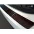 Накладка на задний бампер (карбон, red) BMW 5 F10 (2010-2017) бренд – Avisa дополнительное фото – 1